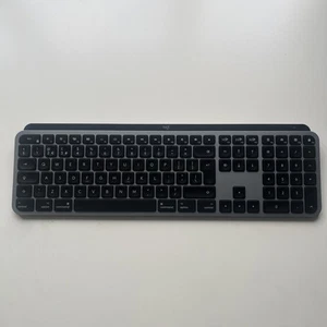 Logitech MX Keys Wireless Illuminated Keyboard - Black - NO DONGLE  - Picture 1 of 7