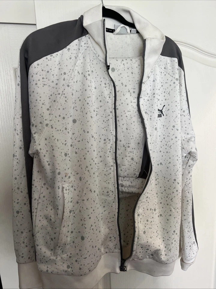 CHAQUETA PUMA BLANCA RUIDOSA TRACK AOP T7 Top Hombre talla XL Foto 1 de 4