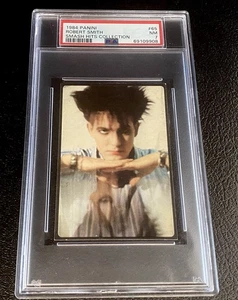 PSA 7 Robert Smith Rookie Card 1984 Panini Smash Hits Collection The Cure #65 - Picture 1 of 5