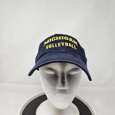 Michigan Wolverines Hat Cap Strap Back One Size NCAA Heritage86 Volleyball Nike - Image 1 of 4