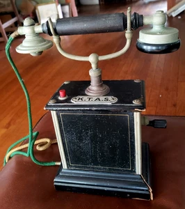 ANTICO TELEFONO DANESE Kjobenhavns telefono Aktieselskab - Foto 1 di 18
