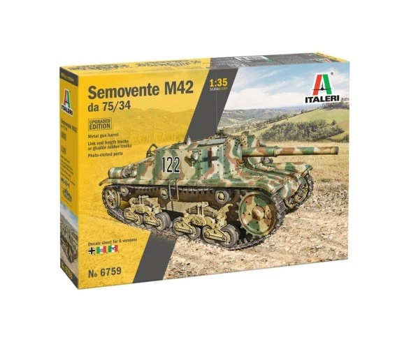 Italeri 6759 - 1:35 Semovente M42 Da 75/34 Upgrade - Neuf - Photo 1/1