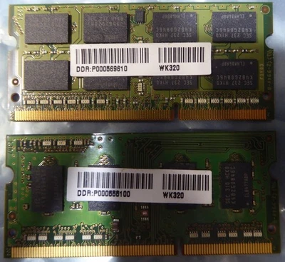 Samsung PC3-12800L SO-DIMM SDRAM, 2 modules, 6GB total - Image 1 of 3
