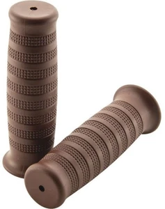 BikeMaster Wicker Grip - 124mm - Brown Motorcycle Street Bike 102297 bkm102297 - Picture 1 of 3