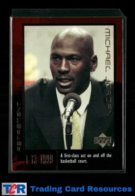 1999 Upper Deck Michael Jordan Career Collection #60 Michael Jordan - Image 1 of 2