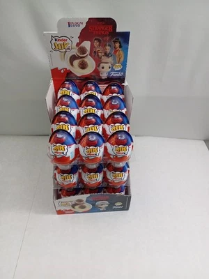STRANGER THINGS 3 x KINDER JOY EGGS WITH FUNKO POP! MYSTERY FIGURE NEW SEALED - Image 1 of 2