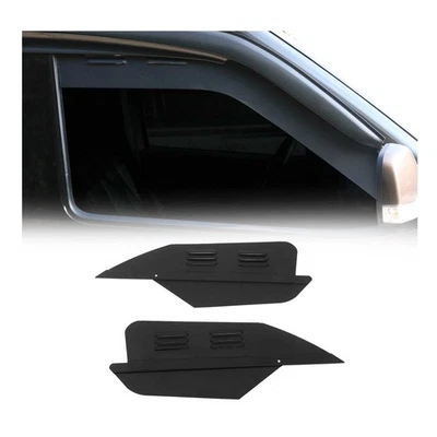 Ventilação de ar para janela de ventilação de carro para RAM ProMaster City 2015-2022 preta - Imagem 1 de 4