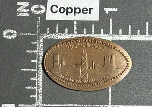 John Hancock Observatory 360 Chicago Illinois Elongated Pressed Smashed Penny - Picture 1 of 2