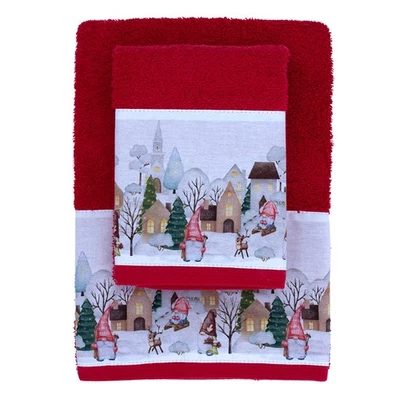 Set asciugamani 1+1 Home di Morbidissimi in Spugna AC082 - Immagine 1 di 4