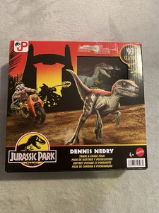 Jurassic Park '93 Classic Dennis Nedry Track & Chase Pack - Brand New In Box - Picture 1 of 2