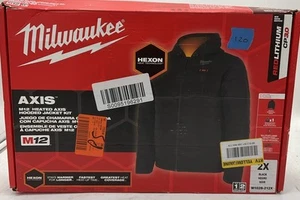 Milwaukee Elektrowerkzeuge M102B-212X Milwaukee Tool M12 beheizbare Achse Kapuzenjacke - Bild 1 von 6