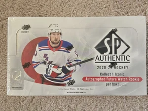 2020-21 Upper Deck SP Authentic Hockey Hobby Box Factory Sealed - Bild 1 von 2