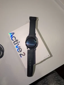 Samsung Galaxy Watch Active2 LTE - 40mm Stainless Steel - Cinturino di Gomma - Afbeelding 1 van 11