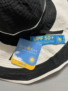 Woman’s Summer Hat Packable Wide Brim UPF 50 Sun & Sand Adjustable Vacay Travel - Picture 1 of 12