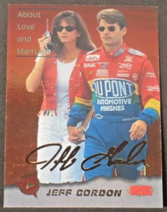 Jeff Gordon 1995 Classic Images Race Reflections Gold Signature #JG2 (338/675) - Picture 1 of 2