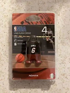LeBron James Miami Heat Adata NBA USB Flash Drive-4 GB - Picture 1 of 2