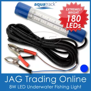 12V~24V 180 LED BLUE UNDERWATER FISHING BOAT SQUID LIGHT WATERPROOF -Fish/Prawn - Picture 1 of 4