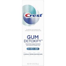 Crest gum detoxify Profond Nettoyage Dentifrice 116 G, Eu Vendeur