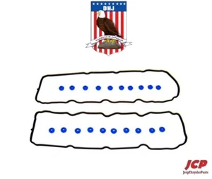 VALVE COVER GASKET SET FOR DODGE RAM1500 2005-2012 3.7L w/PLASTIC VALVE COVERS - Picture 1 of 2