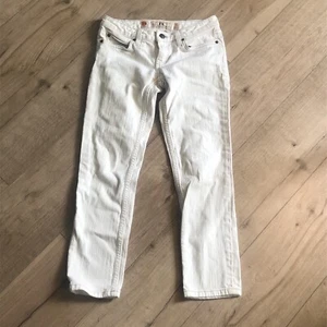 Juicy Couture Jeans Womens Size 25 White Made in Glamorous USA - Picture 1 of 10