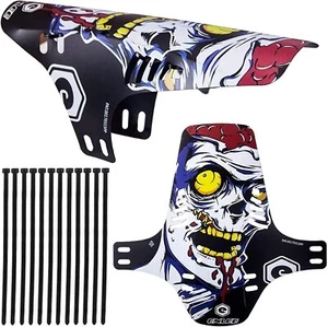 2 pcs Bike Fenders Mountian Bike Mud Flaps MTB Mud Guard Front and Rear Compatib - Picture 1 of 5