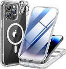 Miracase Magnetic Case for iPhone 15 Pro Max Case 6.7-Inch, Full Body Bumper
