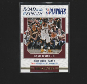 2017-18 Hoops Road to the Finals #20 Kyrie Irving R1 /2017