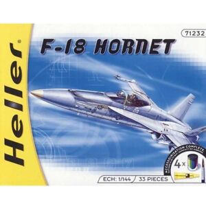Maquette avion F-18 Hornet 1/144 - Heller 71232