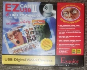 Radio Shack Vintage Ezonics EZ-305 Web Cam - USB 4 in 1 PC Digital Video Camera - Picture 1 of 3