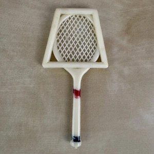 Vintage Doll Tennis Racquet With Frame  Ideal Tammy Doll / Barbie / Clone ? - Picture 1 of 6