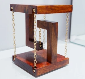 Home/office Decor, Made with Solid Wood, Anti-Gravity, Light Weight, Table Top - Picture 1 of 12
