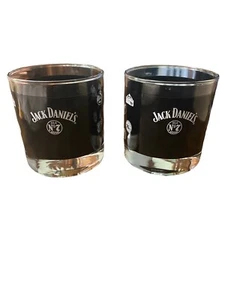 Juego de 2 Gafas Jack Daniels Old Nº 7 NBA Rock Bar - Imagen 1 de 7