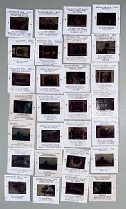 28 USSR Classic Art Slides 35mm & 2 Vtg Bell Howell Micro Fit Slide File Trays - Picture 1 of 6