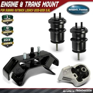 4pcs Engine Motor & Transmission Mount for Subaru Outback Legacy 2015-2019 3.6L - Picture 1 of 12