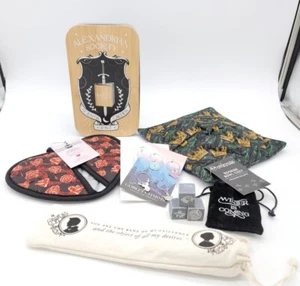 New- Owlcrate Mixed Lot Kitchen Accessories Wine Charms Bento Spoon Straws - Picture 1 of 8