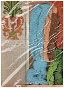 Spectacle case.Tapestry kit.Hand painted design. Appletons crewel wool.One only. - Picture 1 of 4
