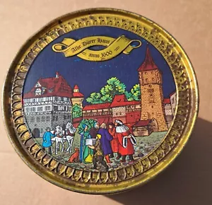 Vintage Tin Cookies Nürnberger Lebkuchen E. Otto Schmidt Germany - Picture 1 of 10