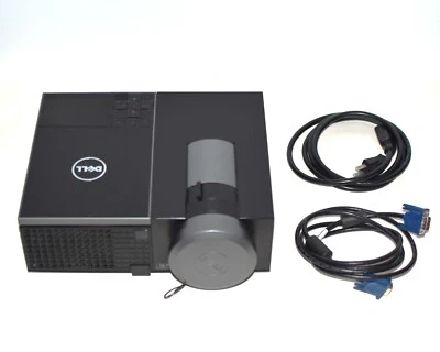 Dell 4220 Full HD XGA, 1024x768,PC 3D Ready, DLP Projector HDMI 4100 Lumens Case - Image 1 of 4