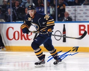 ZEMGUS GIRGENSONS SIGNED 8X10 PHOTO PHOTOGRAPH BUFFALO SABRES COA - Picture 1 of 1