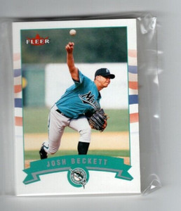 2002 FLORIDA MARLINS Fleer TEAM SET (16) *TS1535*