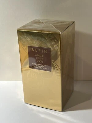 Aerin ~ Amber Musk D'OR ~ Eau De Parfum Spray 3.4 fl oz ~ Nuevo en caja ~ SELLADO Foto 1 de 4