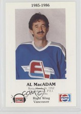 1985-86 Pepsi Fredericton Express Police Al MacAdam #27