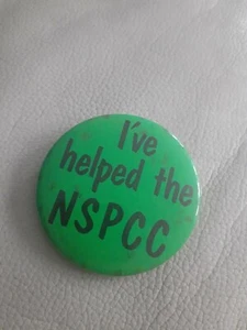 Nspcc Vintage Badge  - Picture 1 of 3