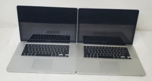 2x Mixed MacBook Pro A1286 Intel Core i7-3615QM/i7-620M 4/8GB RAM 500/750GB HDD* - Picture 1 of 12