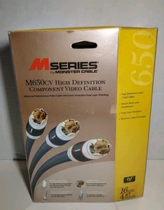 Monster Cable M650cv 16 Fuß M Serie Komponenten Video Kabel - Bild 1 von 5