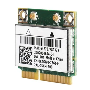 Carte Réseau Sans Fil Mini Pci-E Wifi Bt Adaptateur pour Xps 2710 17Tr Bc DTS - Photo 1/24