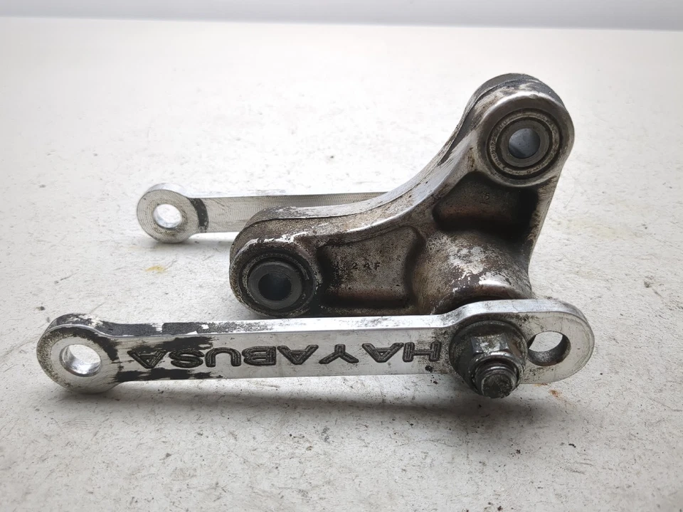 Amortiguador trasero 99-07 Suzuki Hayabusa GSX1300R con enlace de enlace de bajada ajustable Foto 1 de 4