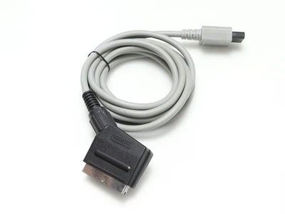 Nintendo Wii Cavo video Scart RGB * ORIGINALE * RVL-013 - Immagine 1 di 4