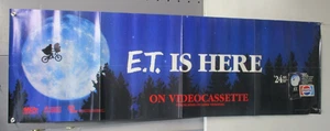 1988 PEPSI - E.T. The Extra-Terrestrial VIDEO Poster - Banner 18x56 CM4951 - Picture 1 of 4