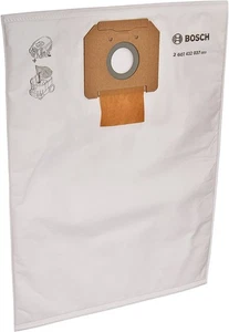 BOSCH VB090F 5-Pack Fleece Filter Bag for VAC090 Dust Extractor 9-Gallon , White - Picture 1 of 1